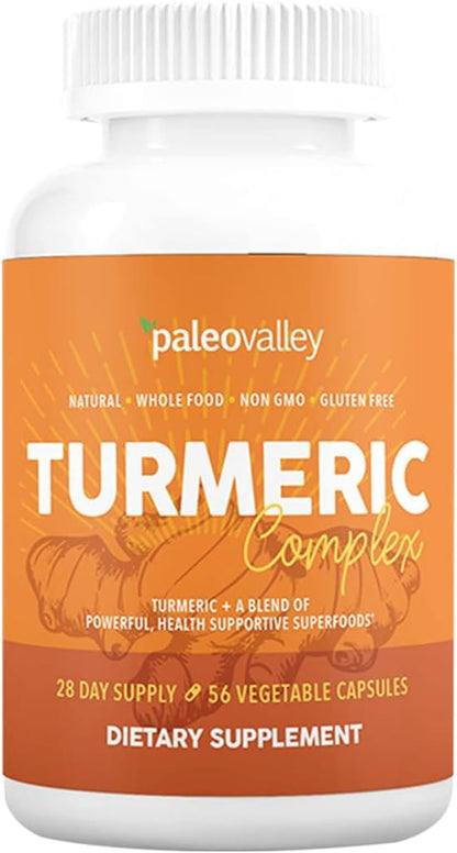 Paleovalley - Organic Turmeric Complex - 56 Vegetarian