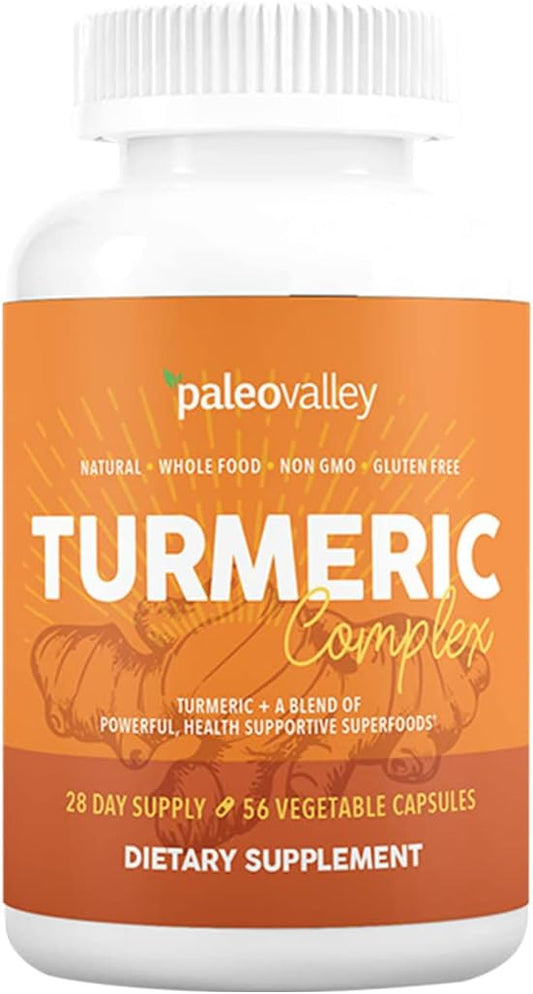 Paleovalley - Organic Turmeric Complex - 56 Vegetarian