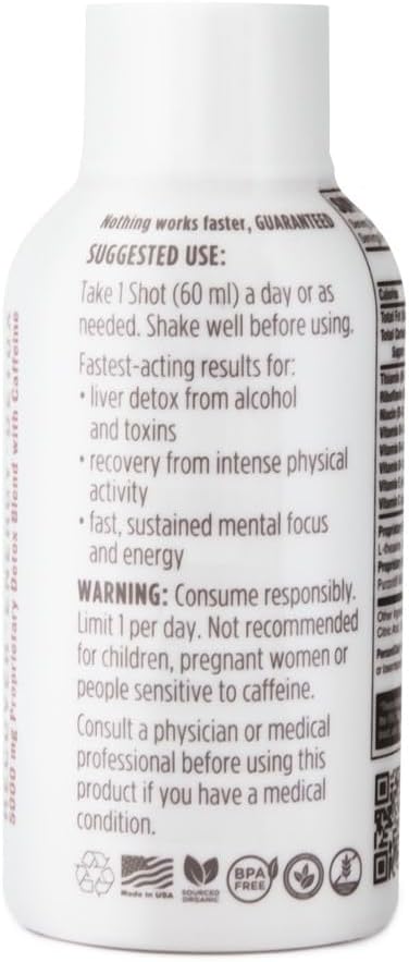 Red 7 Detox Blend 2 oz/ 60 ml 5000 mg 6)