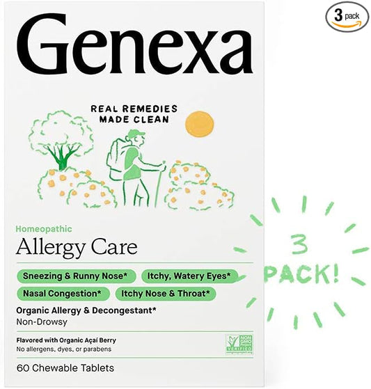 Genexa Allergy Care 180 Tablets (3pk) -