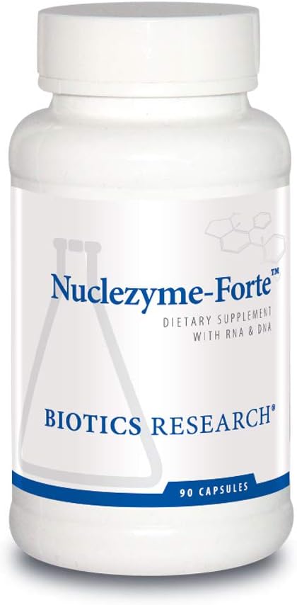 Biotics Research Nuclezyme-Forte™ – RNA/DNA B-Complex. 90 Caps.