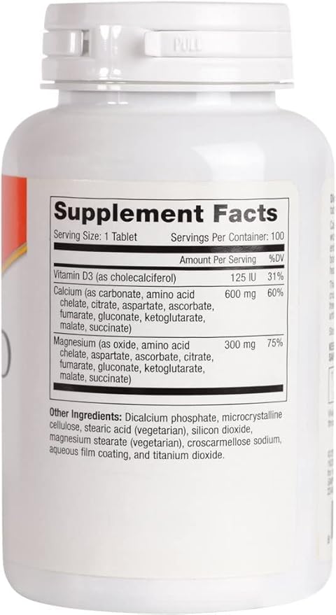 CalMagD - Calcium Supplement w/Magnesium Vitamin D3 - 600 Magnesium 300 Plus 250 Tabs