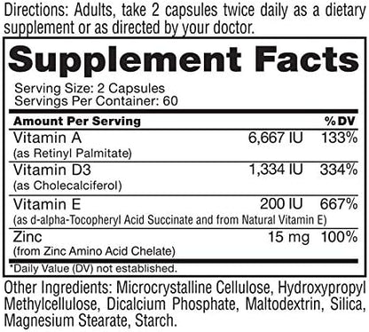 Roex Vitamin A and D Plus 120 Count