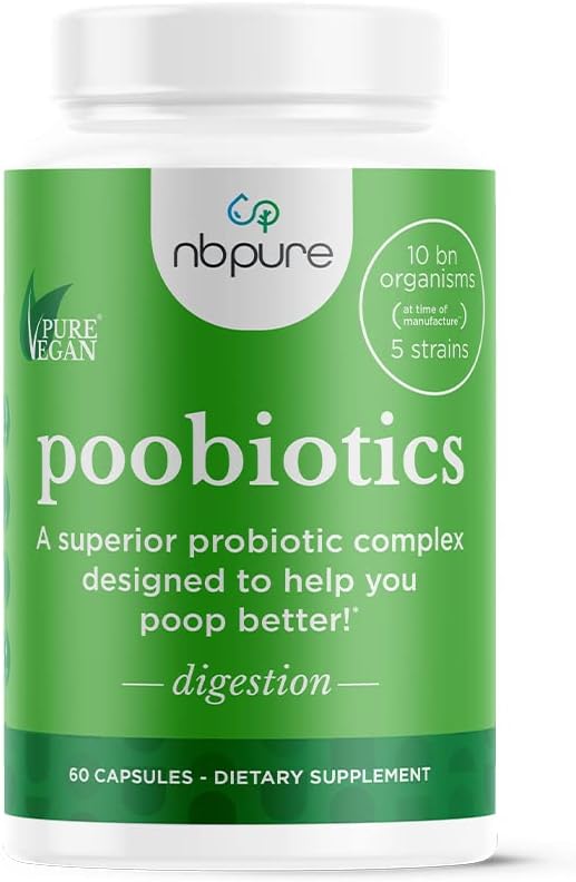 nbpure Poobiotics, Vegan Pre & Probiotics