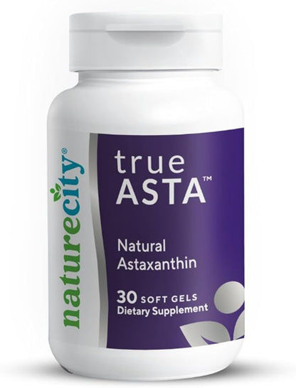 True-Asta AstaReal Natural Astaxanthin Supplements 6mg (30 Soft