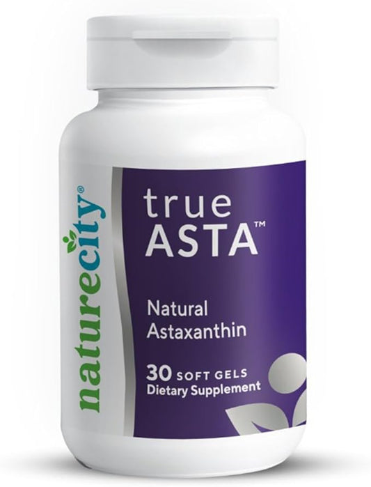 True-Asta AstaReal Natural Astaxanthin Supplements 6mg (30 Soft