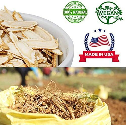 DOL American Ginseng Slices from Wisconsin 8oz/Box-C)
