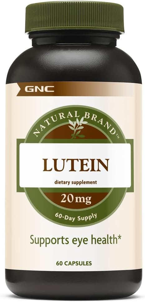 GNC Natural Brand Lutein 20mg, 60