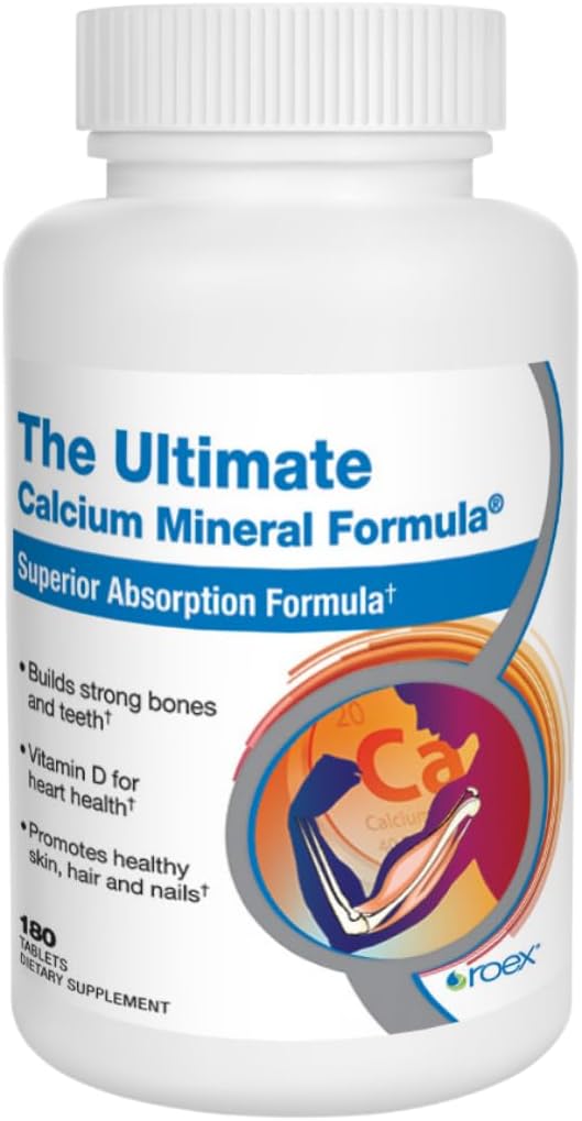 Roex Vitamins | The Ultimate Calcium 180 Count