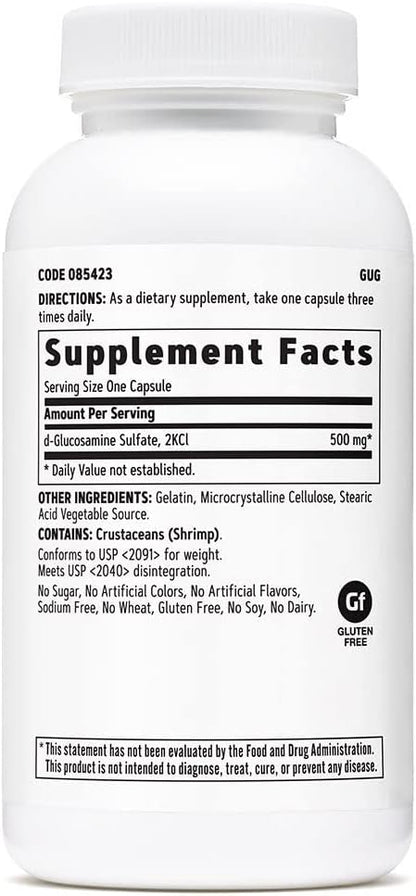 GNC Glucosamine Sulfate 500 mg 90 Capsules (90 Servings)