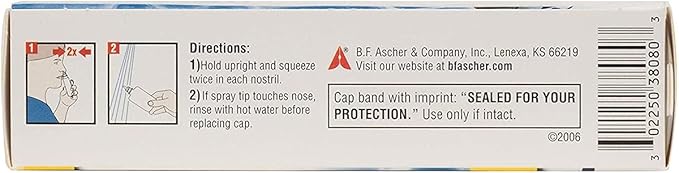 AYR Saline Nasal Mist, 1.69-Ounce Spray 2 Count 2)
