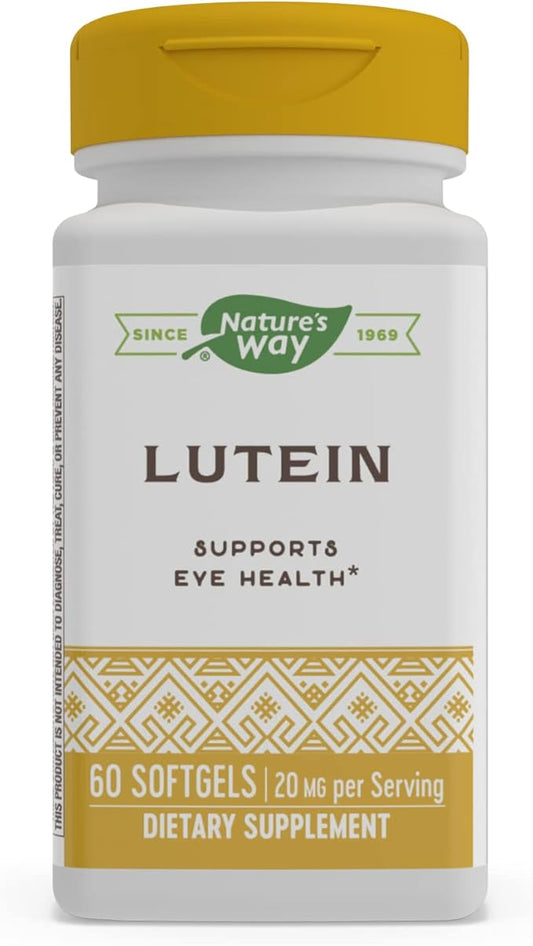Nature's Way Lutein, Supports Eye Health*, 60 Soft