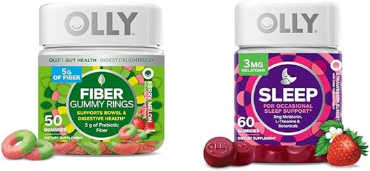 OLLY Fiber Gummy Rings 50ct & 60ct with