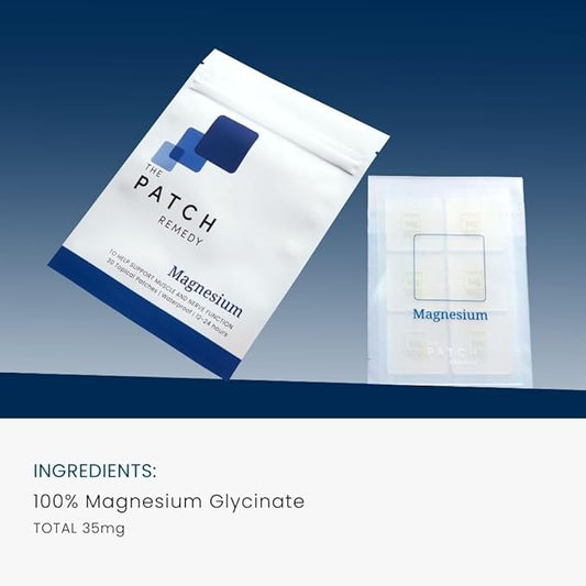The Patch Remedy Magnesium Patches (30 Day 35mg of