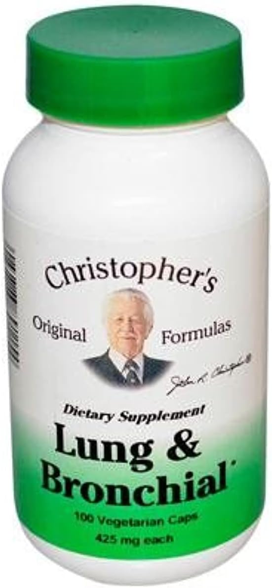 Dr. Christopher's Unisex Lung & Bronchial 100 Count 400 mg