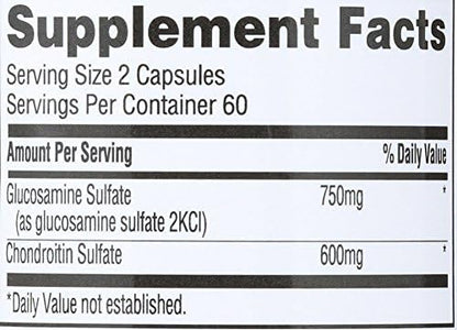 365 Everyday Value, Glucosamine Chondroitin, 120