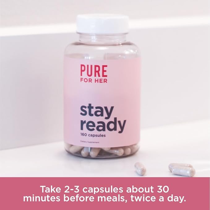 Pure for Her Vegan Stay Ready 160 Capsules