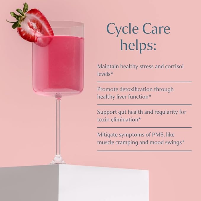 Cycle Care: Root-Cause PMS Support Supplement Women-28 Servings,