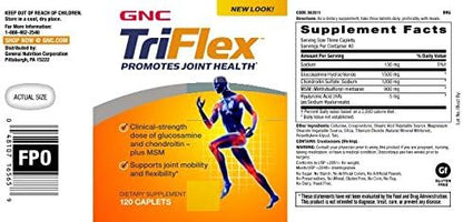 GNC TriFlex |Targeted Joint, Bone & 120 Caplets