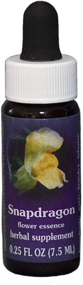 Flower Essence Services Supplement Dropper, Snapdragon, 0.25 Ounce