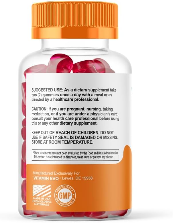 Vydox Gummies, Vydox Plus Daily Health Supplement, Complete Formula for Overall Health to Support Performance, All-Natural Solution Gummys, Vy DOX Gomitas Reviews (60 Gummies) 1 Month Supply