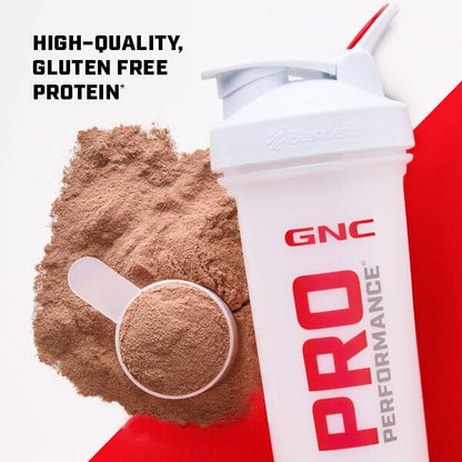 GNC Pro Performance 100% Whey Protein Powder | Supports Healthy Metabolism and Lean Muscle Recovery | Chocolate Supreme | 12 Servings