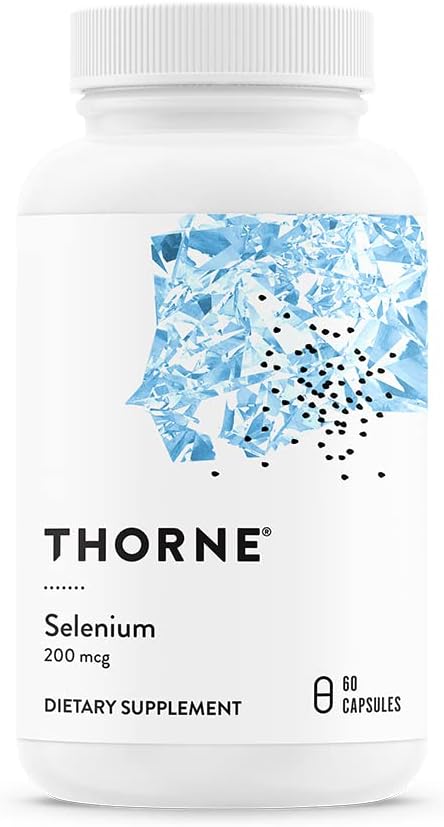Thorne Selenium - 200 mcg Selenium 60 Capsules