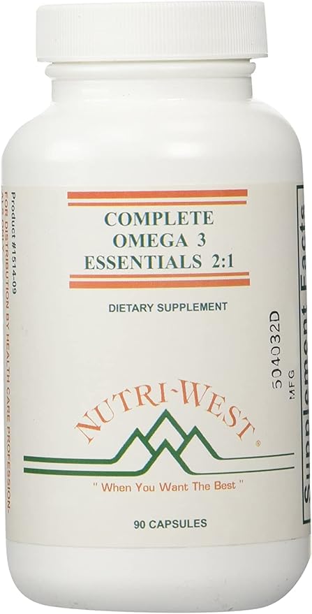Nutri-West - Complete Omega-3 Essentials 2:1-90