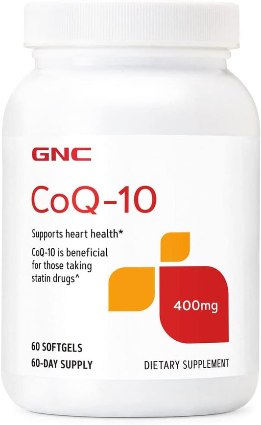 GNC CoQ-10 400mg 60 Count