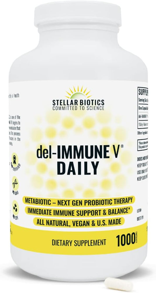 Del-Immune V® Daily by Stellar Biotics, (1000 Caps)