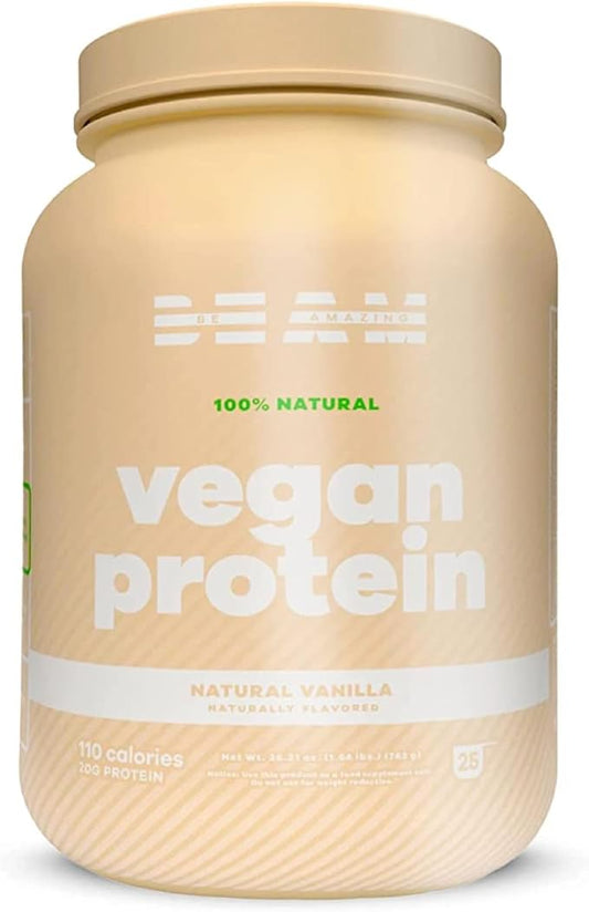 BEAM Be Amazing Vegan Protein Powder 20g Plant-Based 25 Servings
