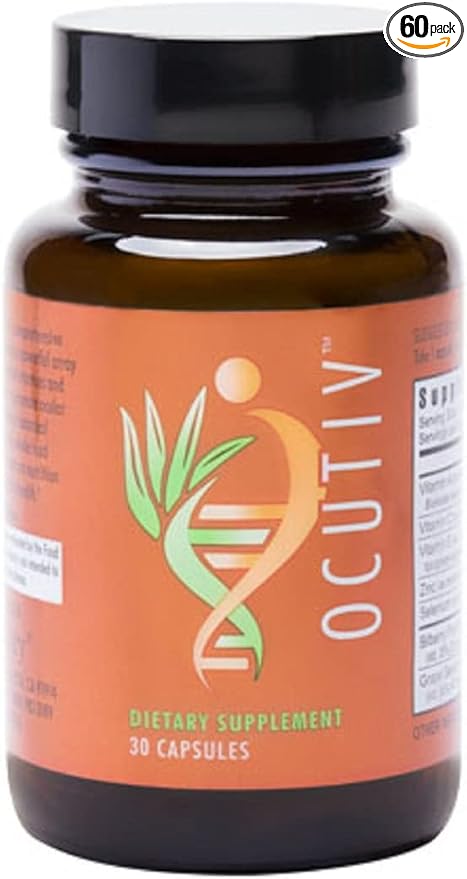 Youngevity Ocutiv Eye Health Supplement 30 Capsules 2 Pack