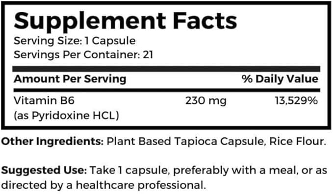 Dr.Clark Vitamin B6 230 MG 21