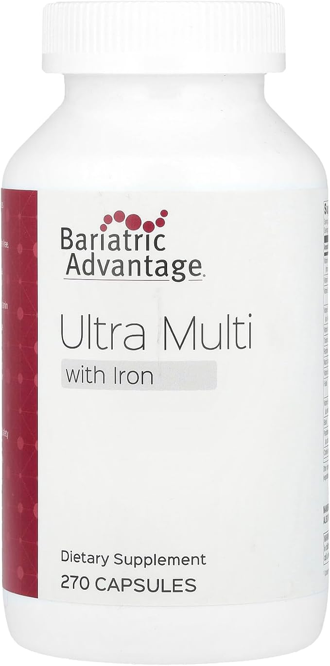 Bariatric Advantage Ultra Multivitamin with Iron 270 Capsules