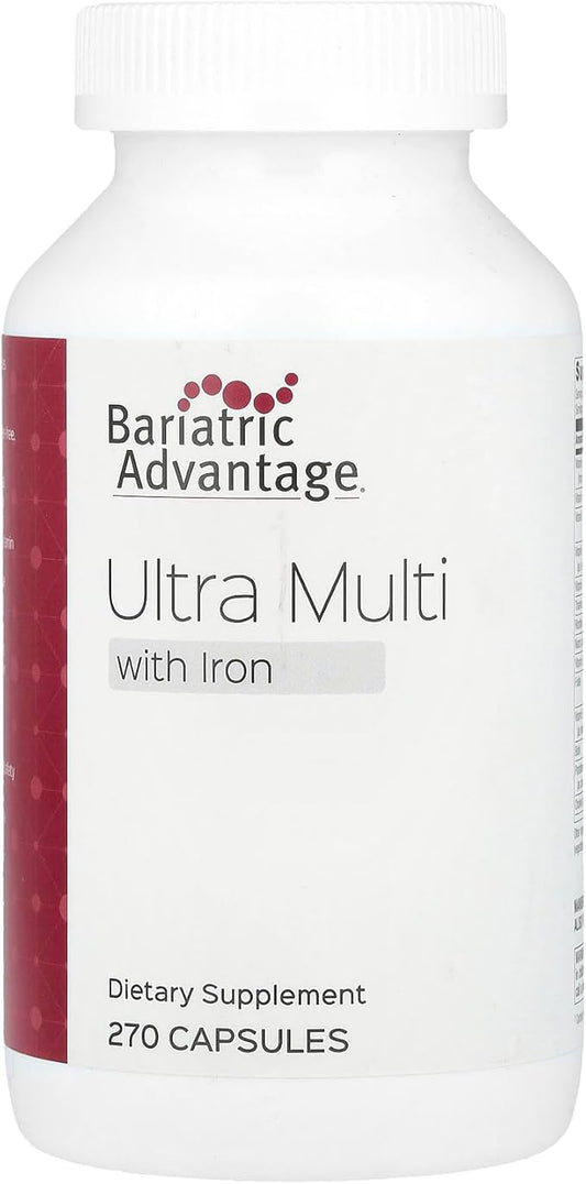 Bariatric Advantage Ultra Multivitamin with Iron 270 Capsules
