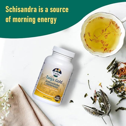 Schisandra Chinensis Supplement, Wild Siberian Herbal 100 Vegetarian