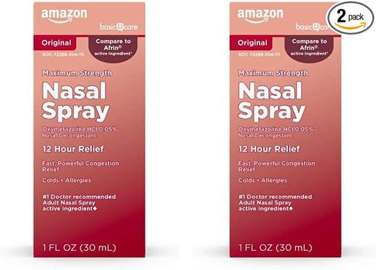 Amazon Basic Care Maximum Strength 12 1 Fl 2)