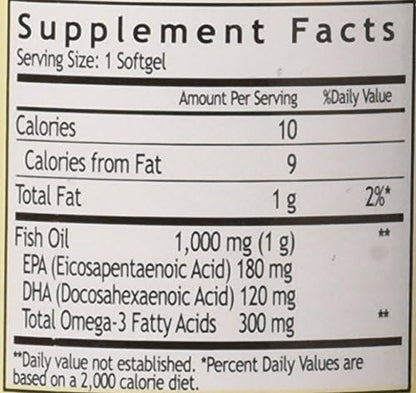 Omega 3 SFGL 1000MG WMILL Size: 60