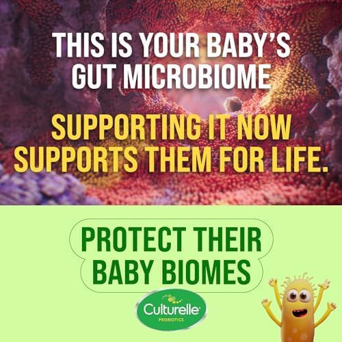 Culturelle Baby Probiotic Drops + Vitamin 0-12 Months, 30 Day 9ml