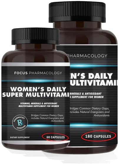 Women's Daily Super Multivitamin - 180 Capsules