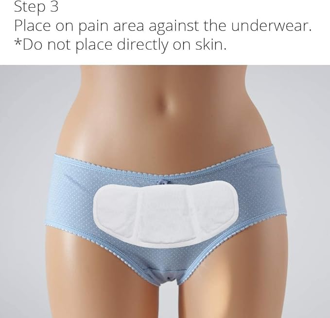 (5 Patches) CrampCareH PMS/Menstrual Cramps Relief