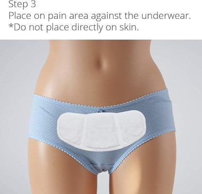 (5 Patches) CrampCareH PMS/Menstrual Cramps Relief