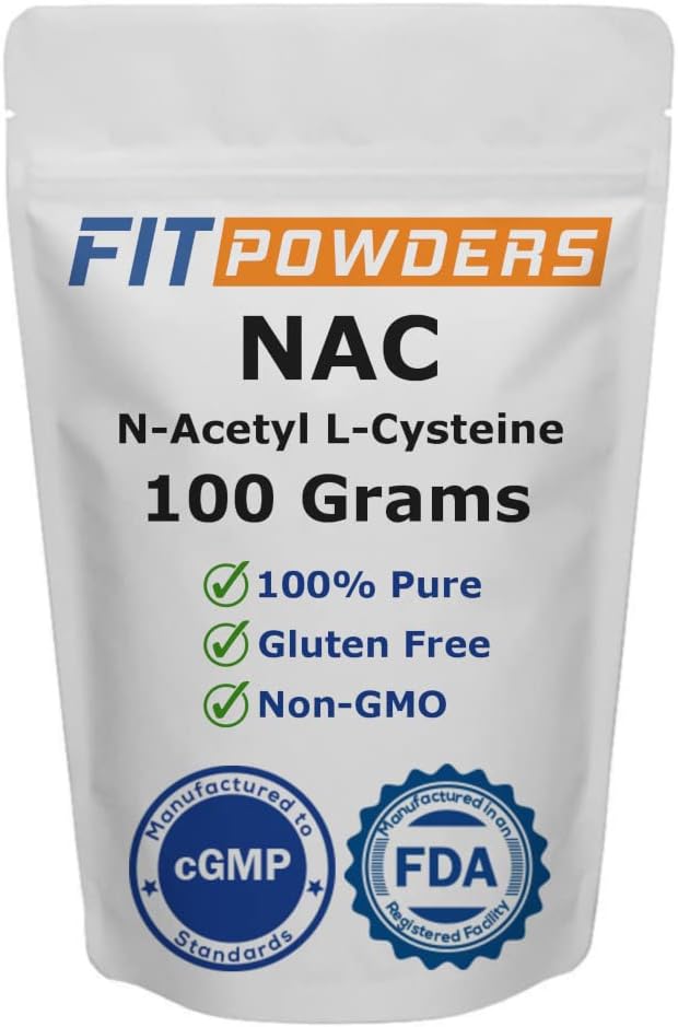 NAC Powder N-Acetyl L-Cysteine Powder Scoop (100 Gram)