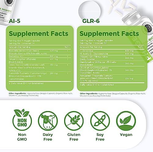 Intestinal Fortitude AI-5 & GLR-6 Digestive 30-Day Supply