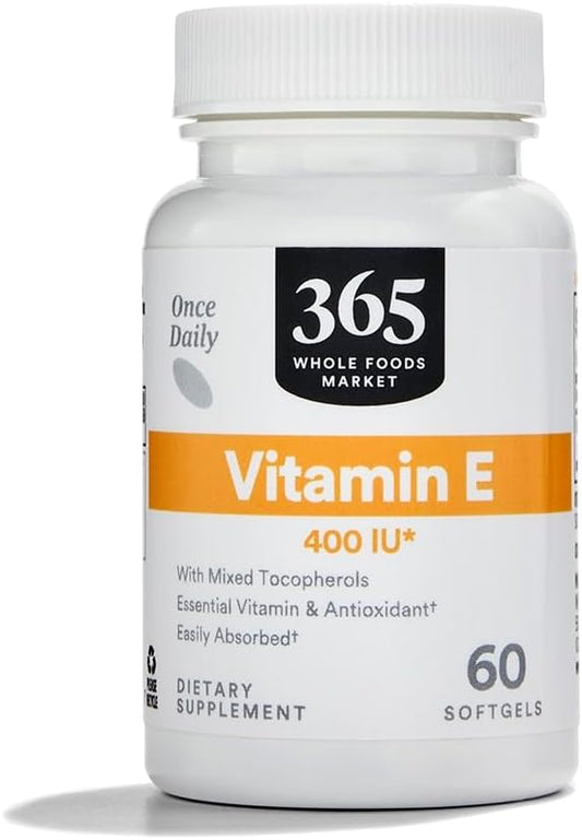 365 by Whole Foods Market, Vitamin 400 Iu 60 Softgels