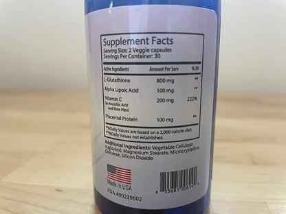 Relumins Advanced White Oral Glutathione Brightening 60 Capsules 10 Bottles