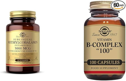 SOLGAR Methylcobalamin (Vitamin B12) 5000 mcg 100"