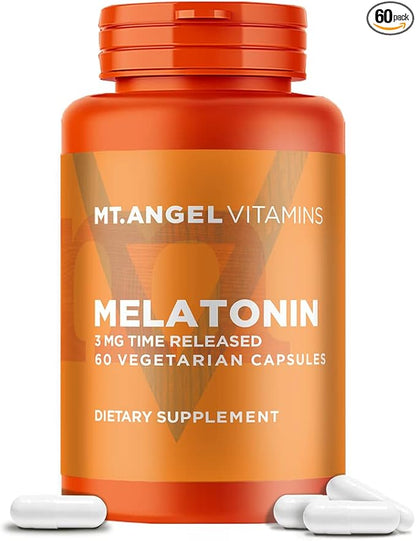 Mt. Angel Vitamins 3MG Time (60 Vegetarian