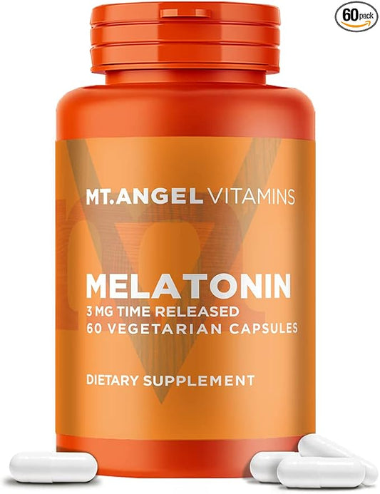 Mt. Angel Vitamins 3MG Time (60 Vegetarian