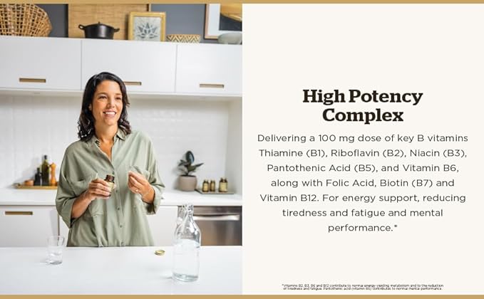 Solgar B-Complex "100" 100 Tablets 100 Servings